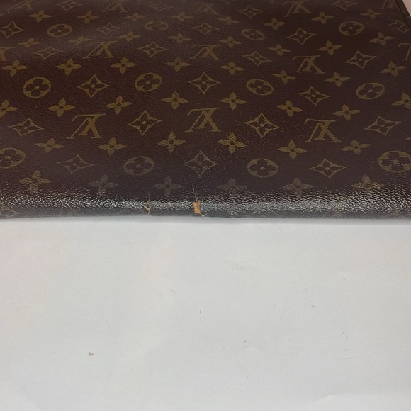 Louis Vuitton Pouch Document Holder 1988 Louis Vuitton Clutch LV Monogram Bag 🔥 - Picture 6 of 13